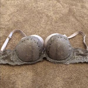 Lace Dream Angels Lined Demi Bra 34DDD